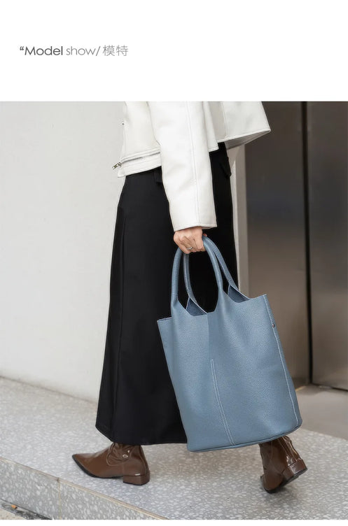 Soft Leather Tote – Everyday Women's Bag