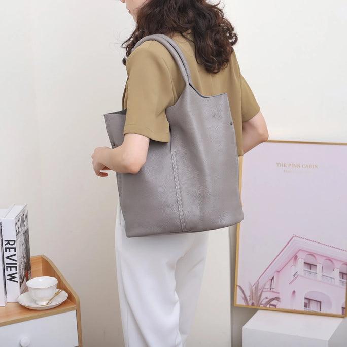 Soft Leather Tote – Everyday Women's Bag